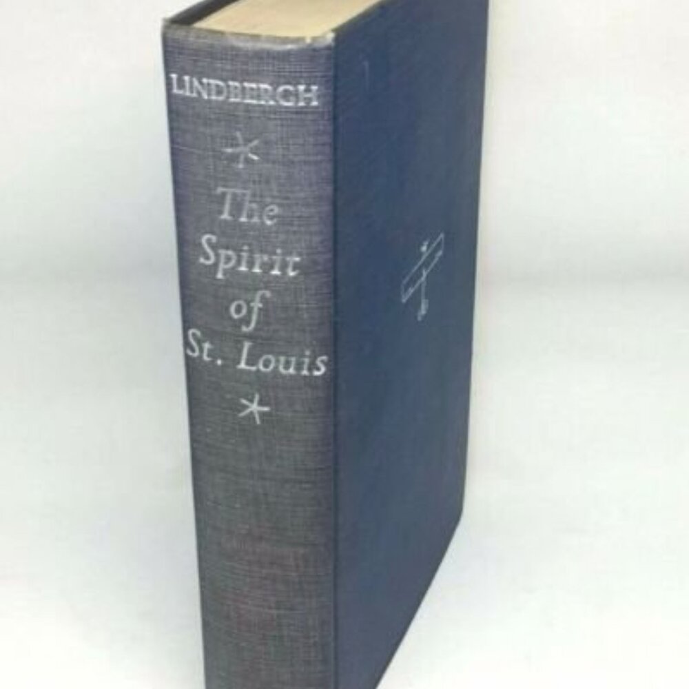 Hard Cover Book - 1953 - The Spirit of St Louis by Charles Lindbergh